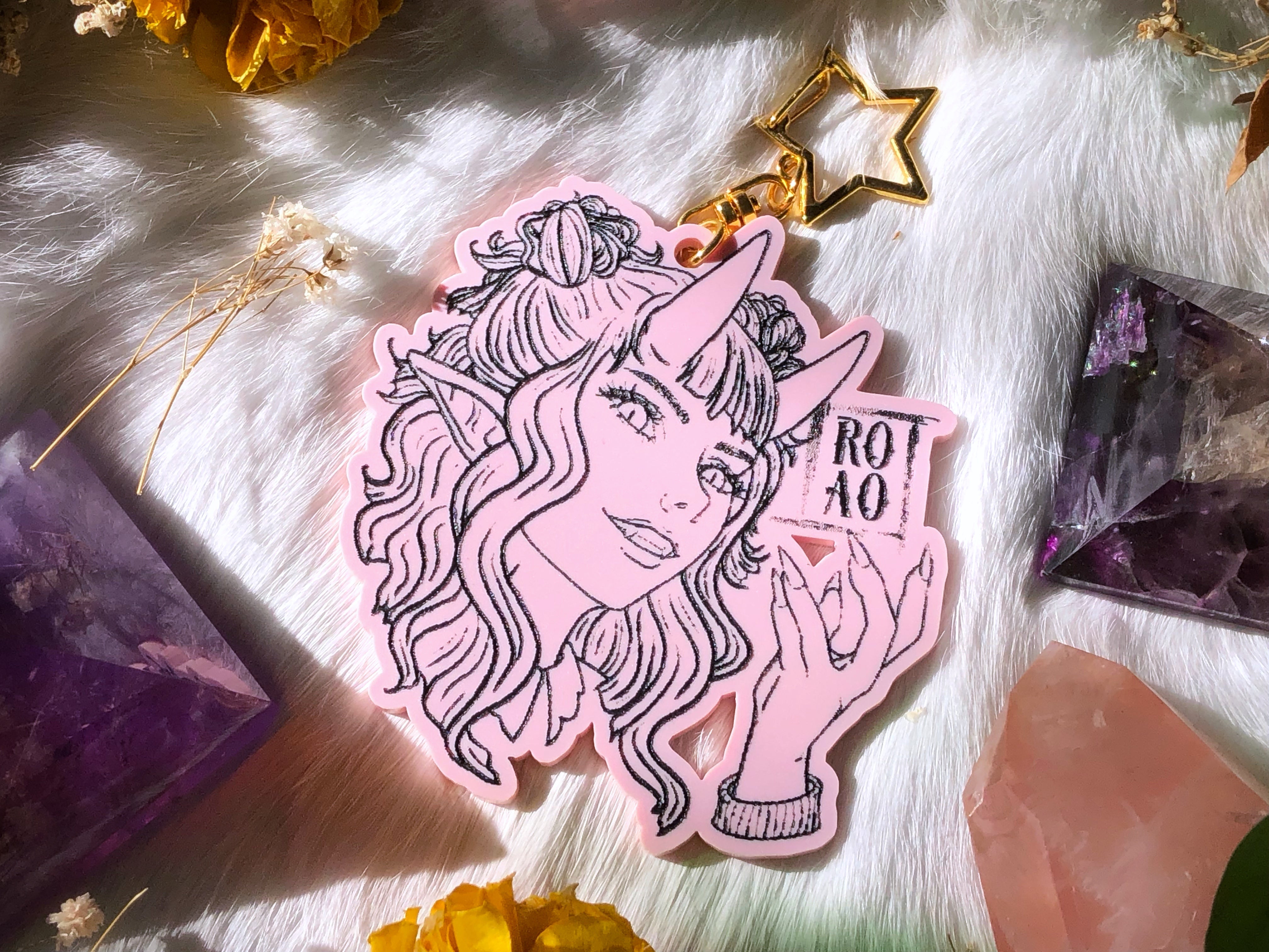 Keychains, Magnets & Pins – Rituals of an Oni