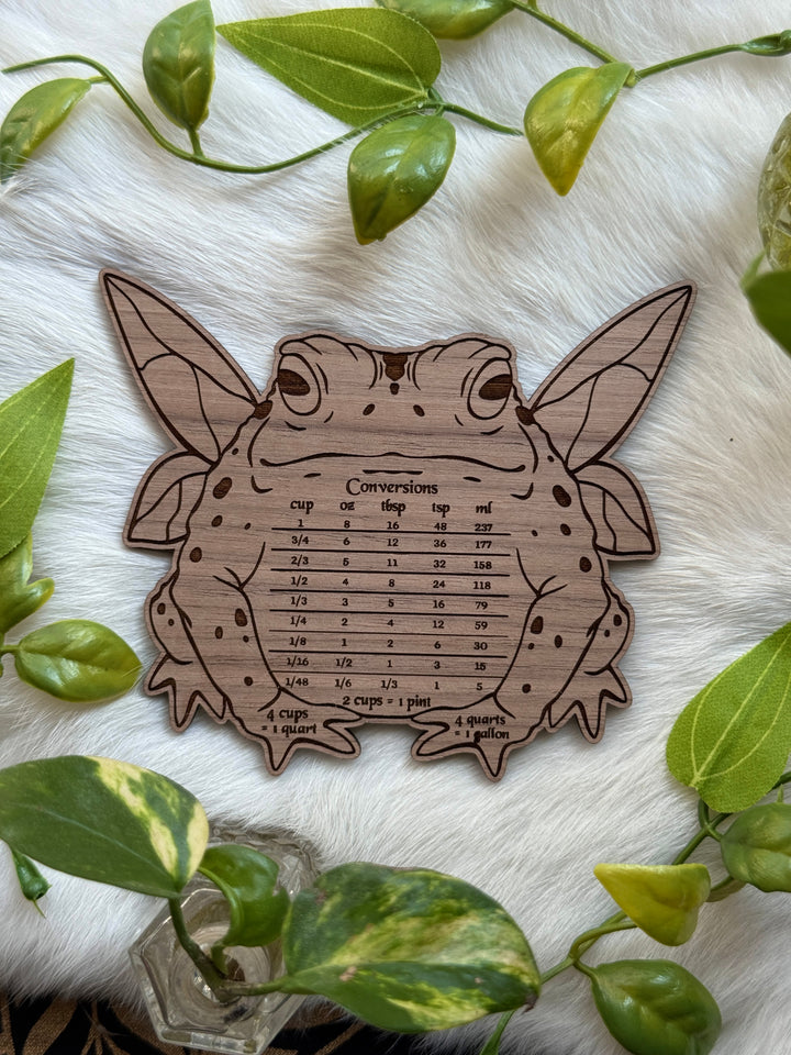 Fairy Frog Conversion Chart Magnet