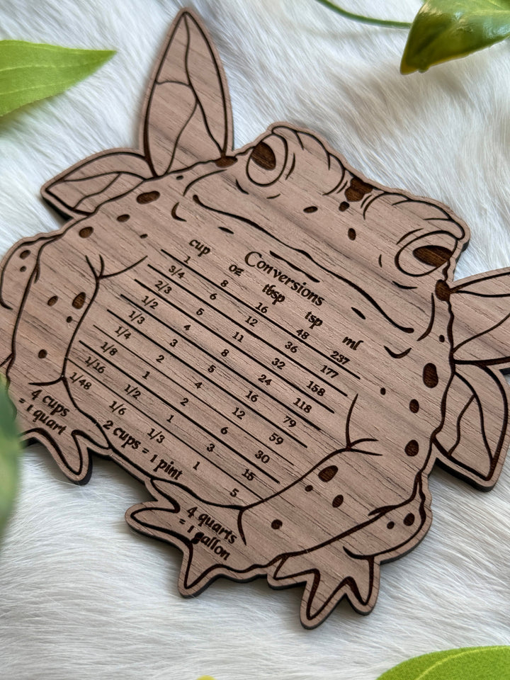 Fairy Frog Conversion Chart Magnet