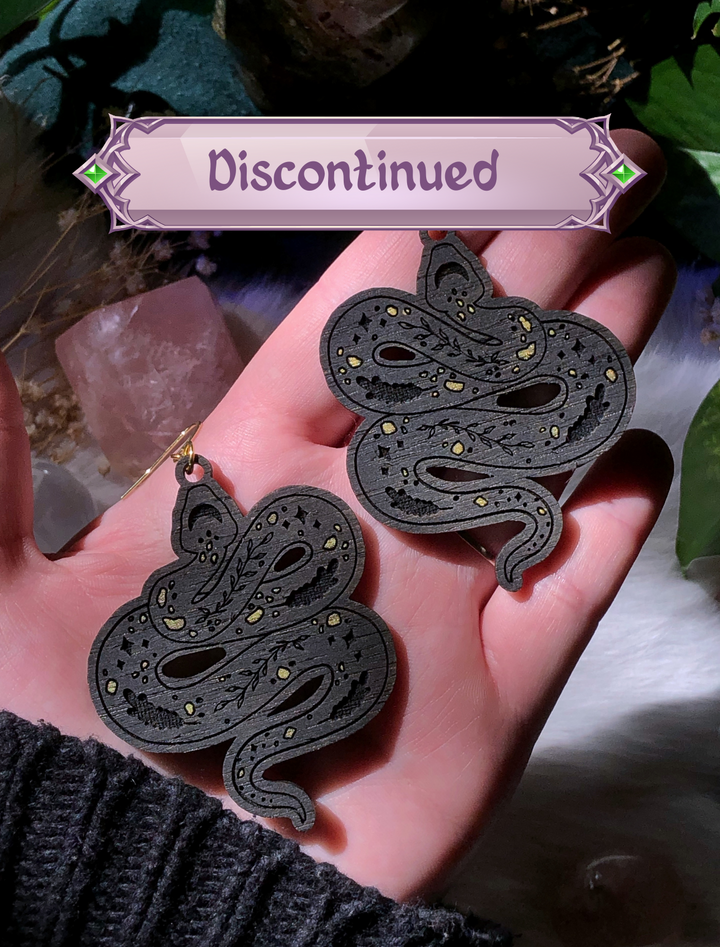 Garden Witch Snake Earrings PREORDER