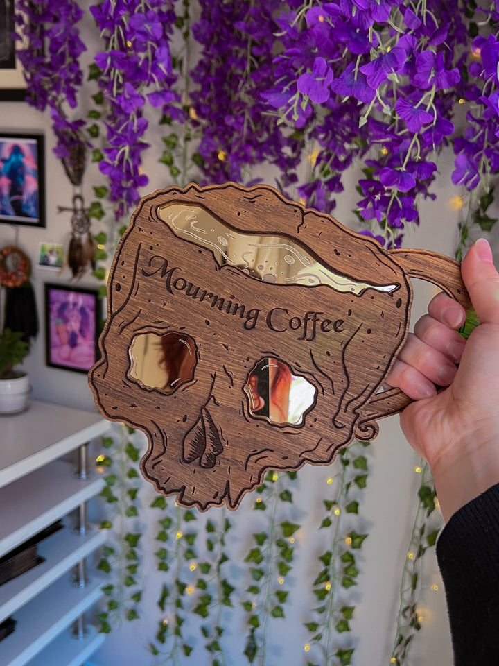 "Mourning Coffee" Wall Hanging PREORDER