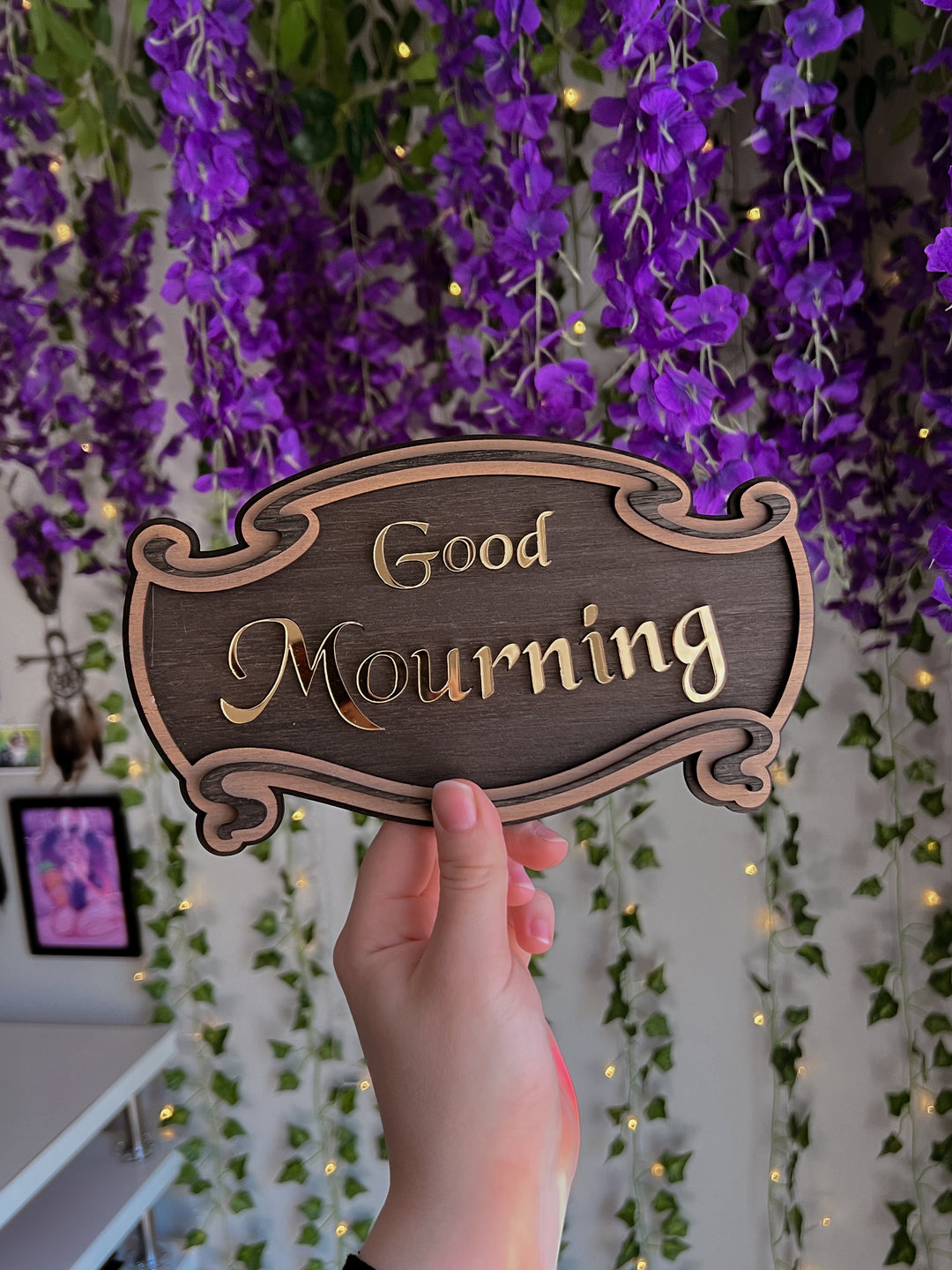 "Good Mourning" Wall Hanging PREORDER