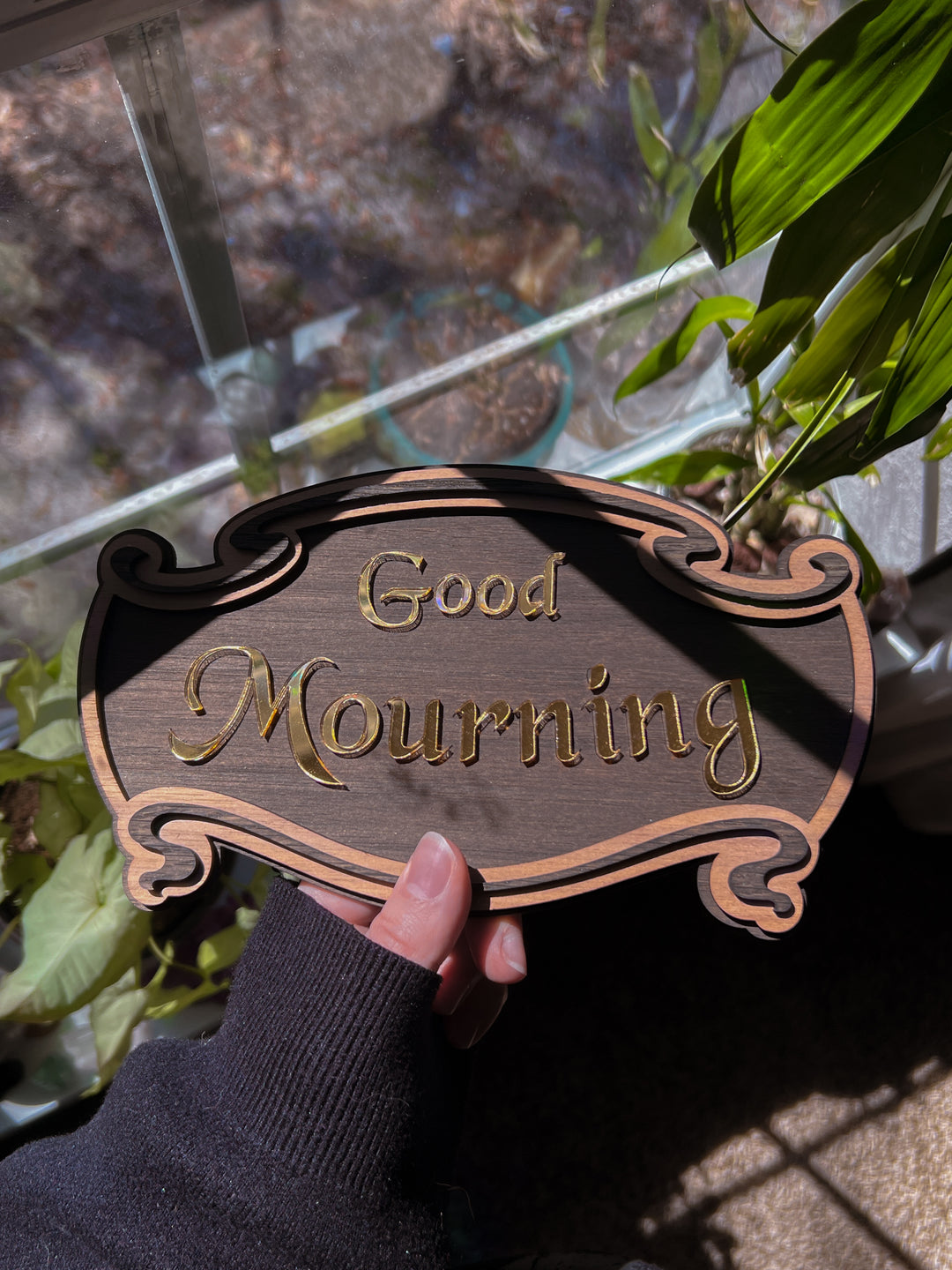 "Good Mourning" Wall Hanging PREORDER