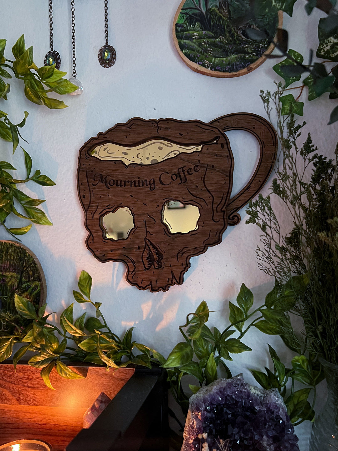 "Mourning Coffee" Wall Hanging PREORDER