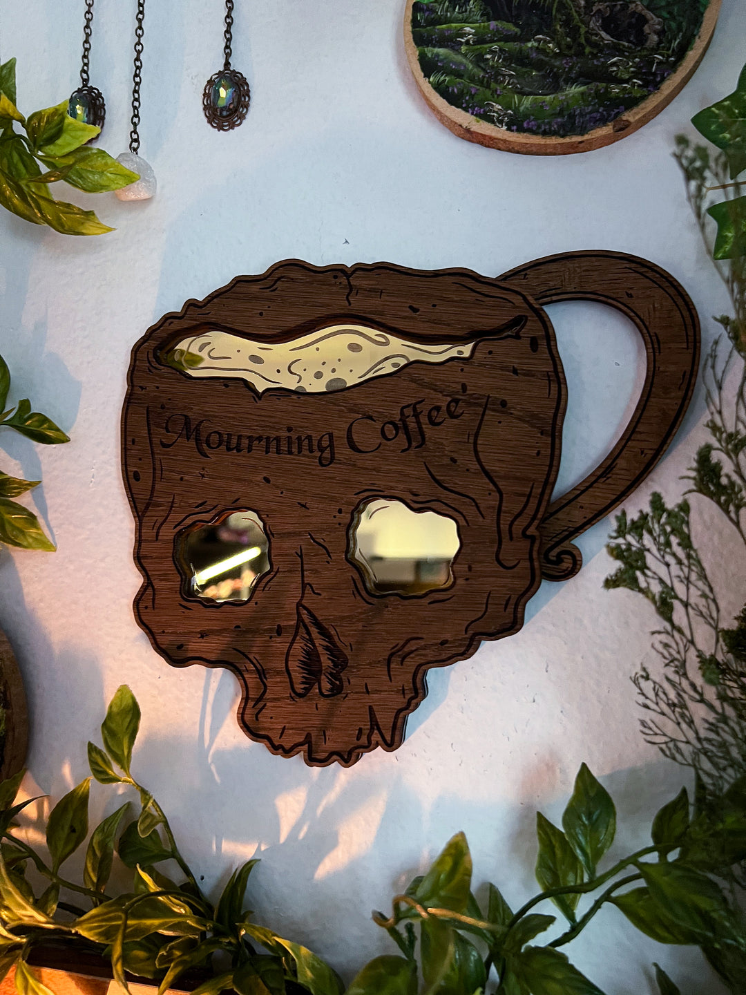 "Mourning Coffee" Wall Hanging PREORDER