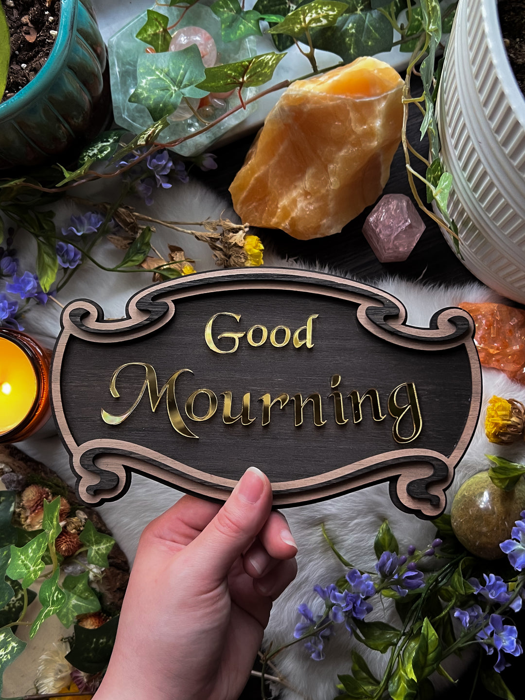 "Good Mourning" Wall Hanging PREORDER