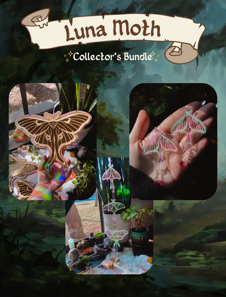 Luna Moth Collector's Bundle PREORDER