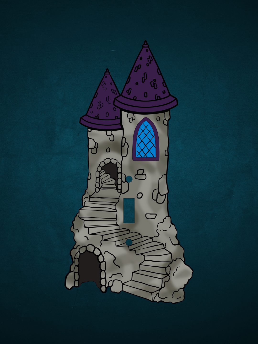 Wizard's Tower Switch Cover