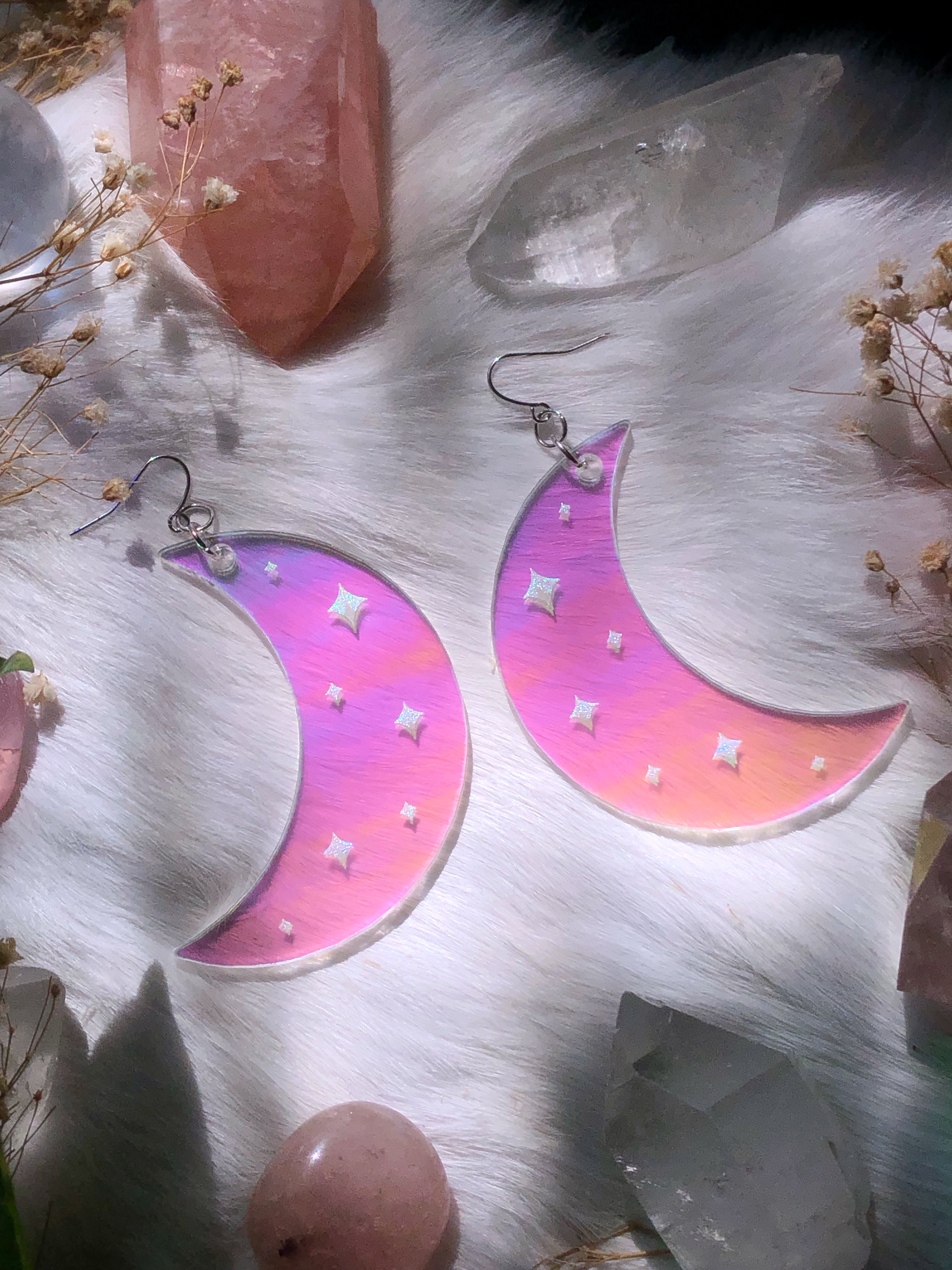 Celestial Moon Earrings