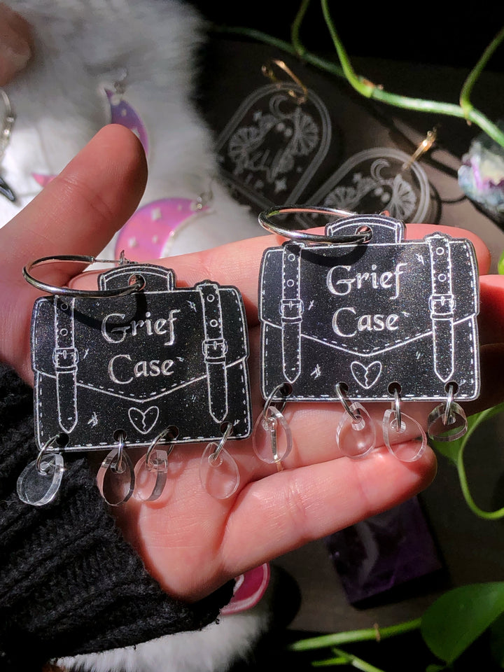 "Grief Case" Earrings